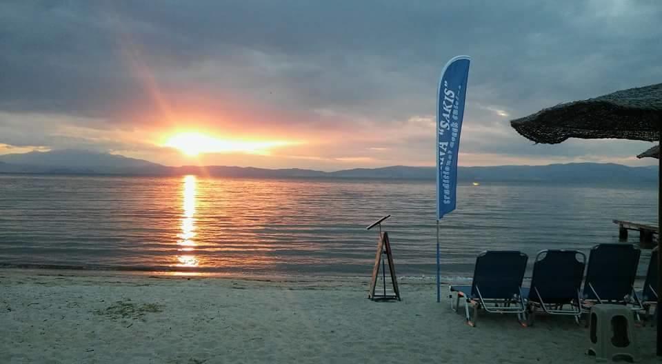 Sikoudis Gorgona Beach Skala Rachoni  Zewnętrze zdjęcie